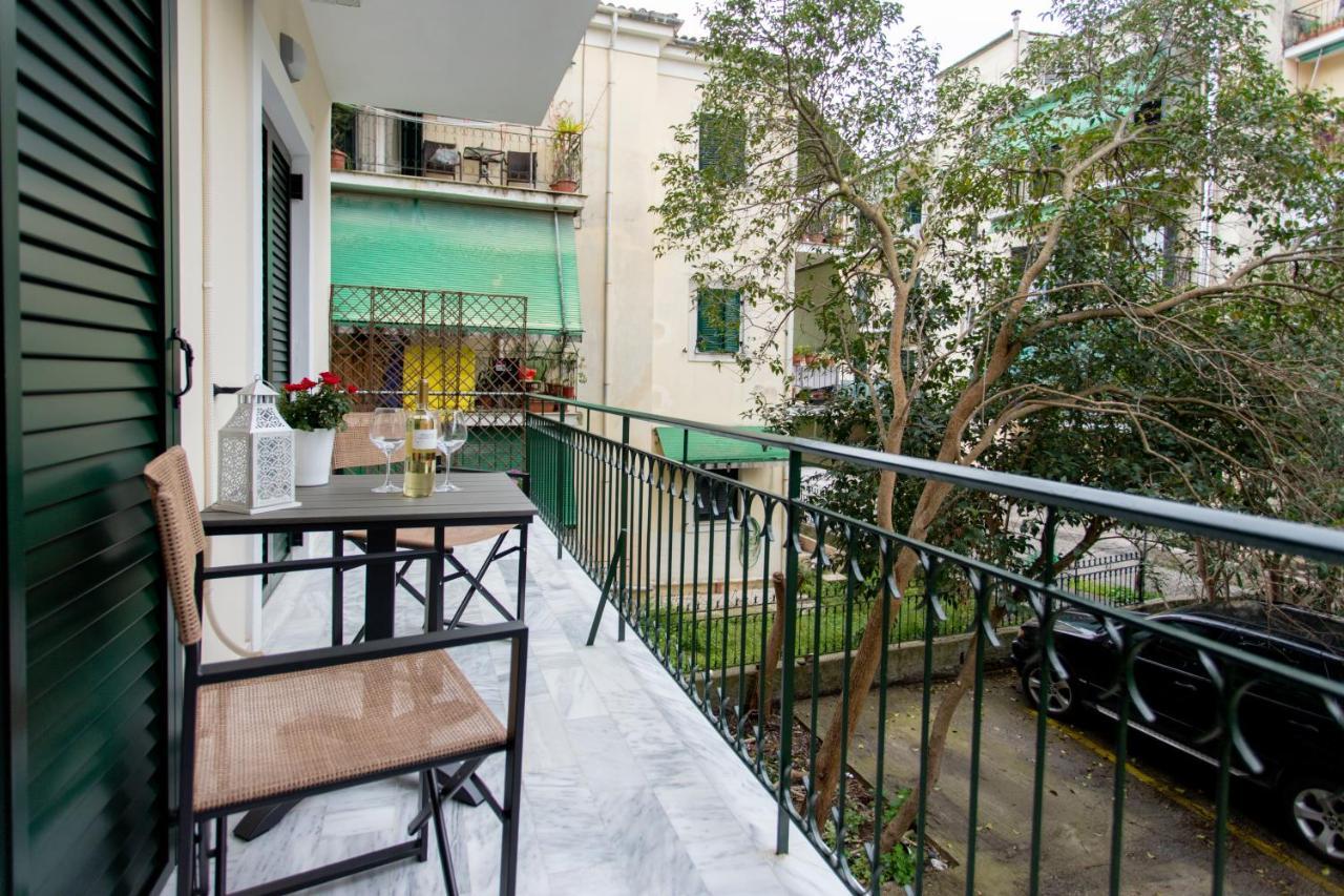 Luxury Apartment In Garitsa Bay Corfu  Luaran gambar