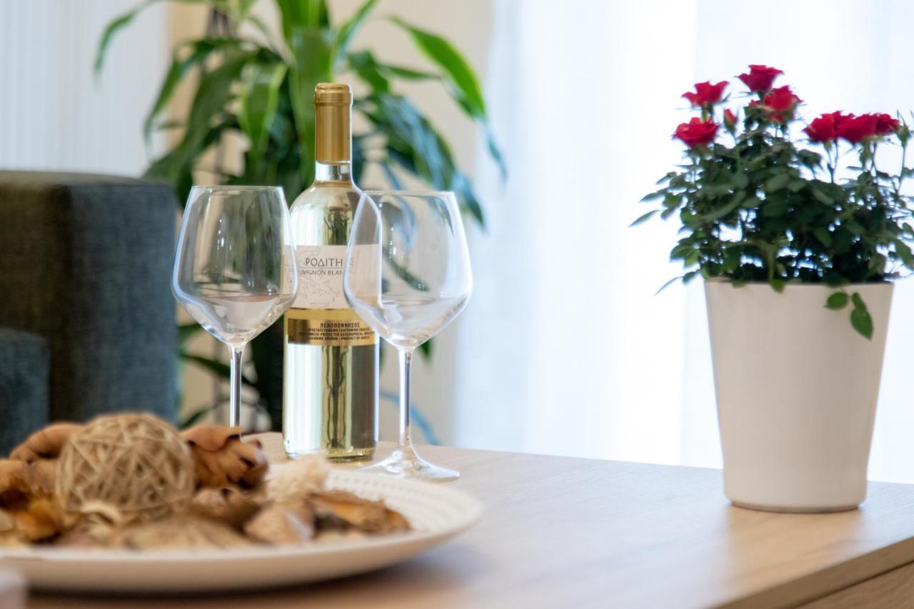 Luxury Apartment In Garitsa Bay Corfu  Luaran gambar